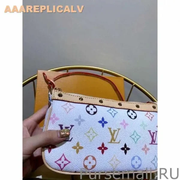 AAA Replica Louis Vuitton Accessories Pochette Monogram Multicolore M92649
