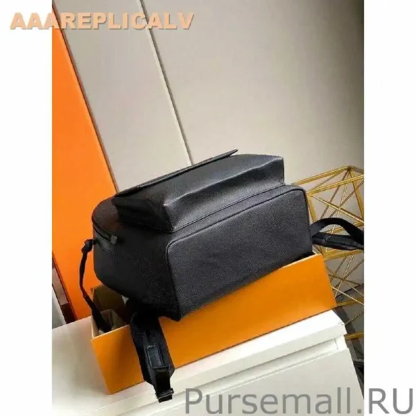 AAA Replica Louis Vuitton All Black Aerogram Backpack M57079