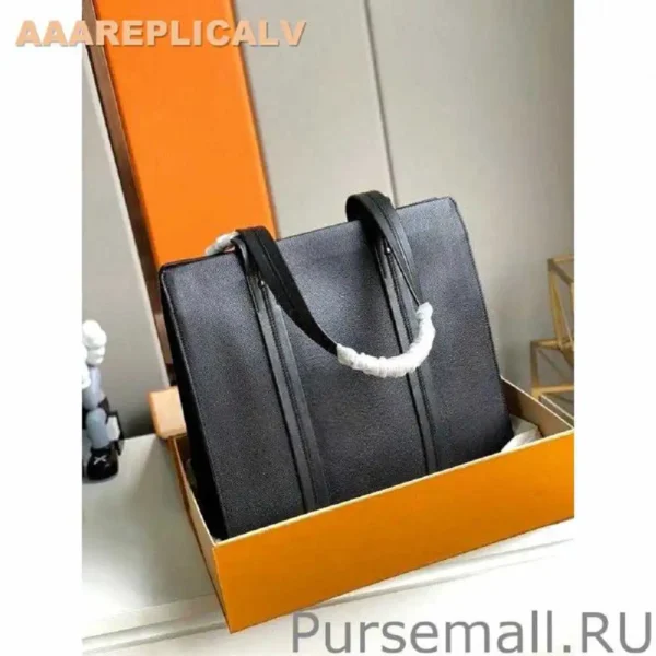 AAA Replica Louis Vuitton All Black Aerogram Tote Bag M57308
