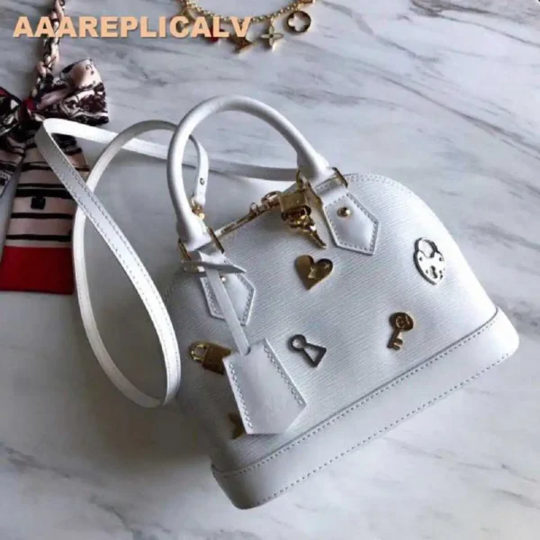 AAA Replica Louis Vuitton Alma BB Bag Love Lock M52885