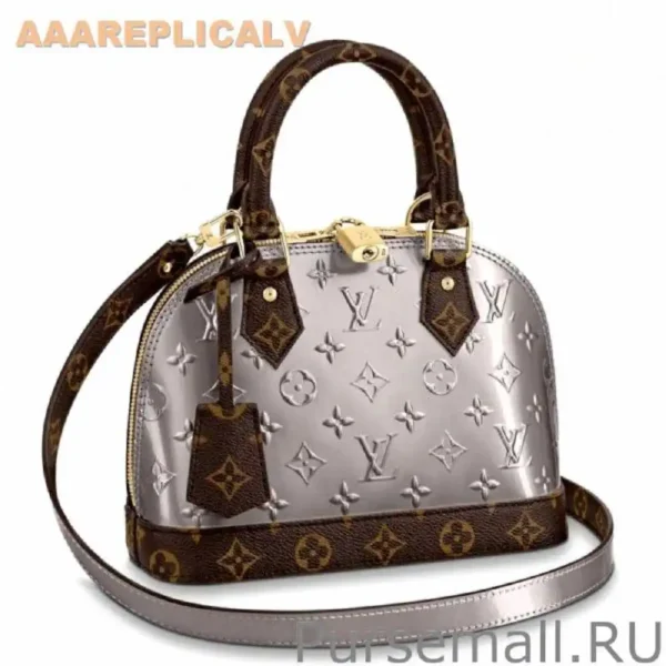 AAA Replica Louis Vuitton Alma BB Bag Monogram Vernis M90584