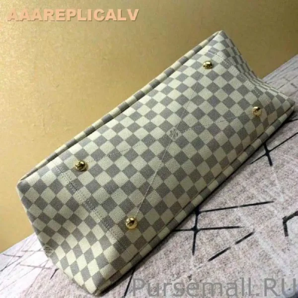 AAA Replica Louis Vuitton Artsy MM Bag Damier Azur N40253