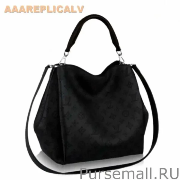 AAA Replica Louis Vuitton Babylone PM Bag Mahina Leather M50031