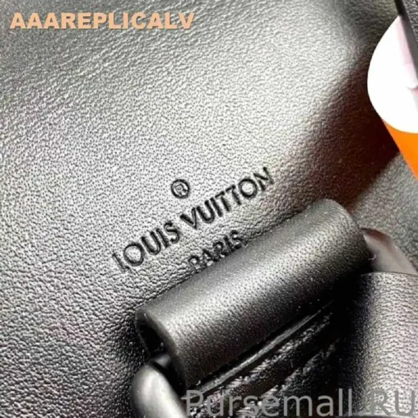 AAA Replica Louis Vuitton Backpack Trio Monogram Eclipse M45538