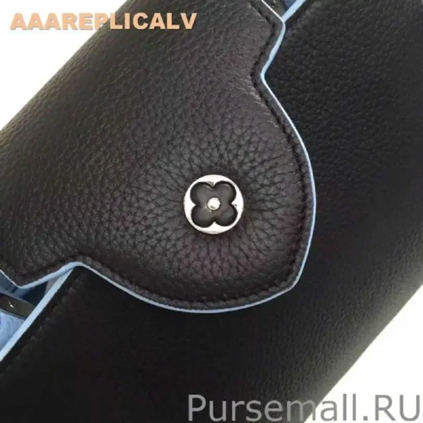AAA Replica Louis Vuitton Black Capucines BB M94750