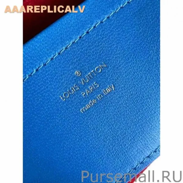 AAA Replica Louis Vuitton Blue Coussin Pochette Bag M80743