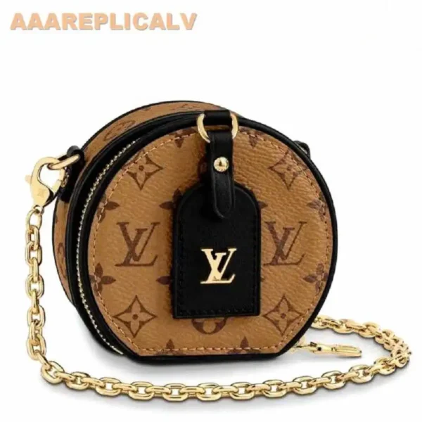 AAA Replica Louis Vuitton Boite Chapeau Necklace Monogram Reverse M68577