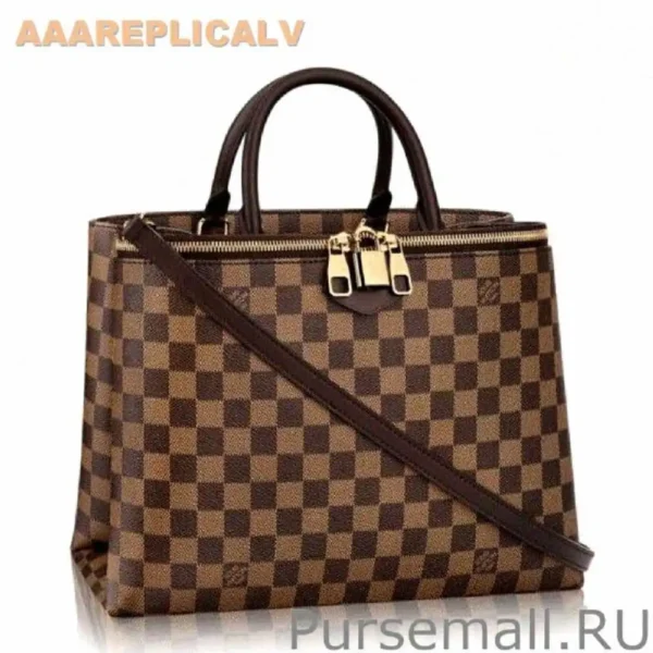 AAA Replica Louis Vuitton Brompton Bag Damier Ebene Canvas N41582