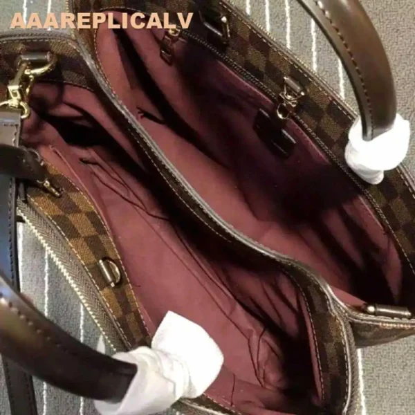 AAA Replica Louis Vuitton Brompton Bag Damier Ebene N41582