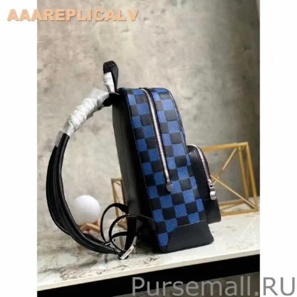 AAA Replica Louis Vuitton Campus Backpack Damier Infini 3D Leather N50021