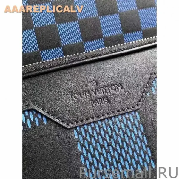 AAA Replica Louis Vuitton Campus Backpack Damier Infini 3D Leather N50021