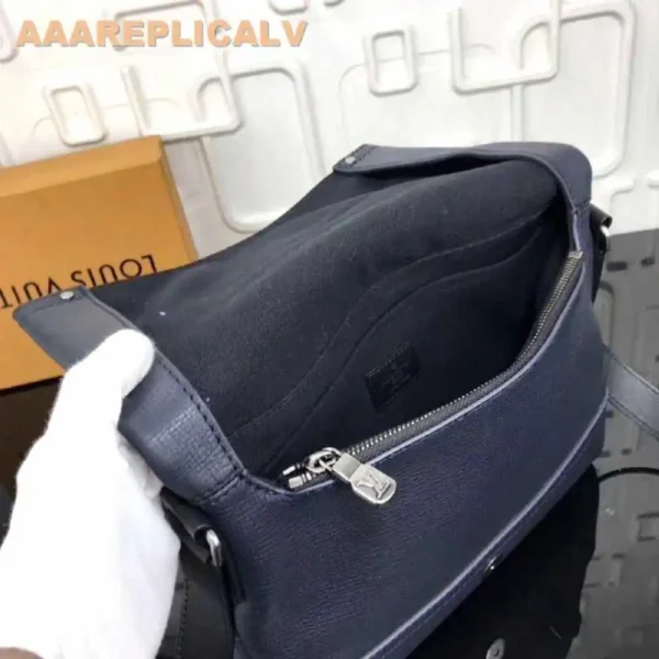 AAA Replica Louis Vuitton Canyon Messenger PM Utah Leather M54963