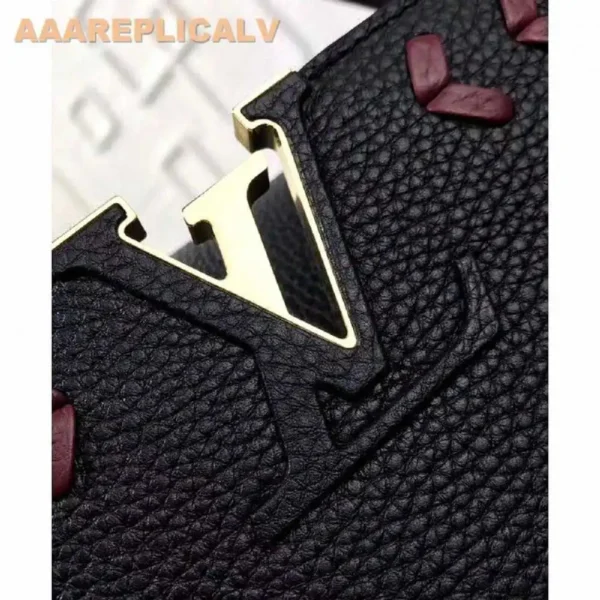 AAA Replica Louis Vuitton Capucine PM M54881 Black