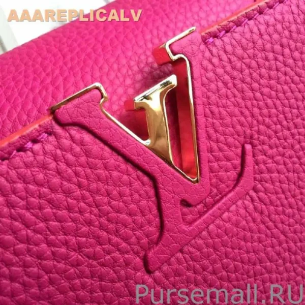AAA Replica Louis Vuitton Capucines BB Bag Cuir Taurillon M90294