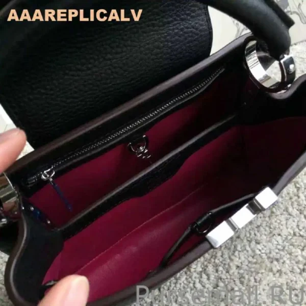 AAA Replica Louis Vuitton Capucines BB Bag Cuir Taurillon M94586