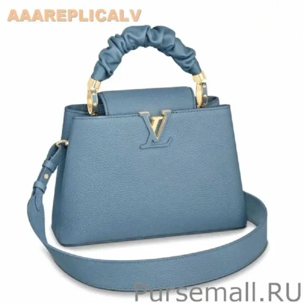 AAA Replica Louis Vuitton Capucines BB Bag with Scrunchie Handle M58726