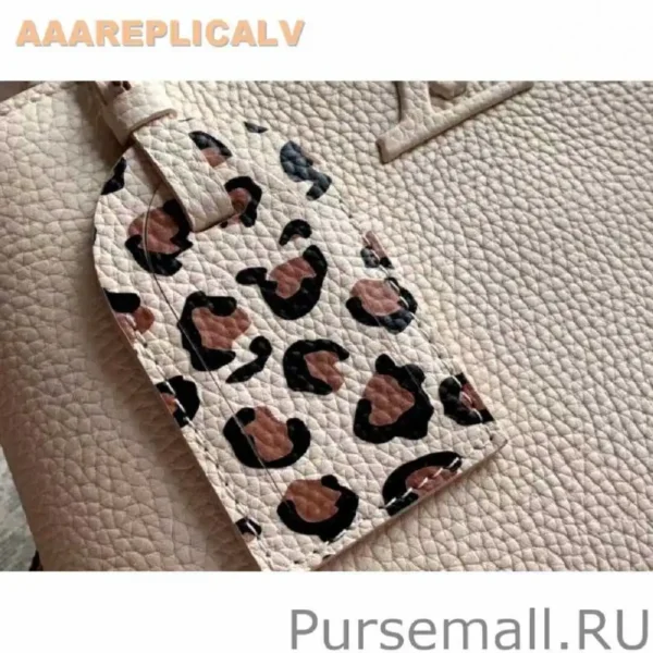 AAA Replica Louis Vuitton Capucines MM Bag with Leopard Print M58575