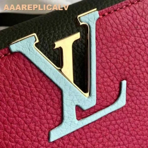 AAA Replica Louis Vuitton Capucines PM Bag Multicolour Taurillon M51779
