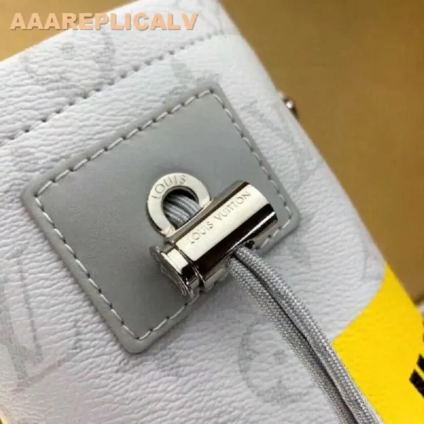 AAA Replica Louis Vuitton Chalk Nano Bag Monogram M44631 White