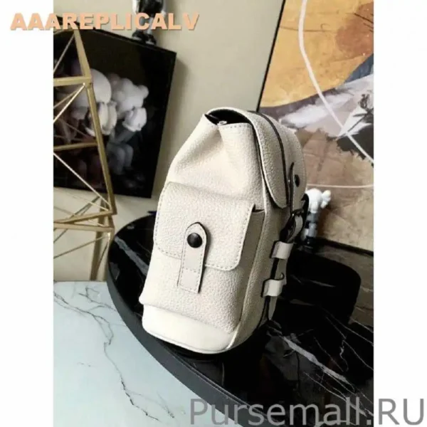 AAA Replica Louis Vuitton Christopher XS Bag In White Leather M58493
