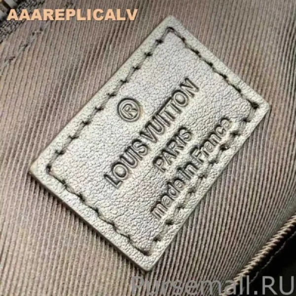 AAA Replica Louis Vuitton City Keepall Bag In Monogram Seal Leather M57955