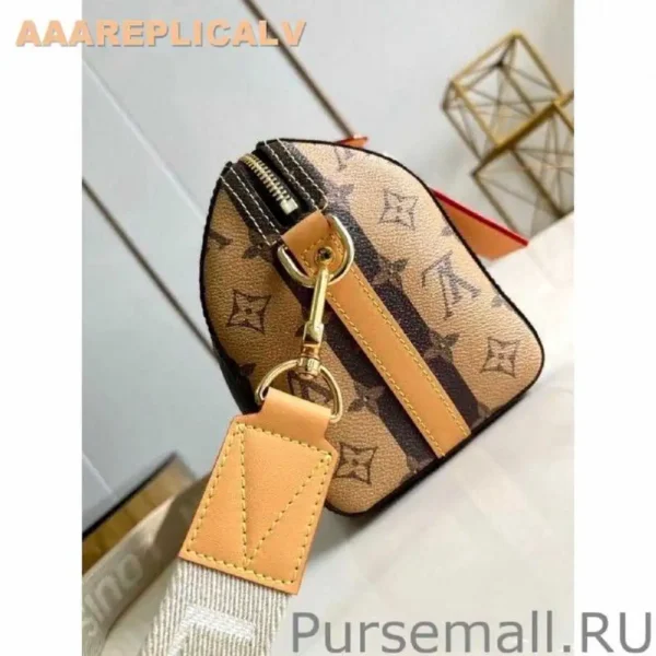 AAA Replica Louis Vuitton City Keepall Bag Monogram Stripes M45963