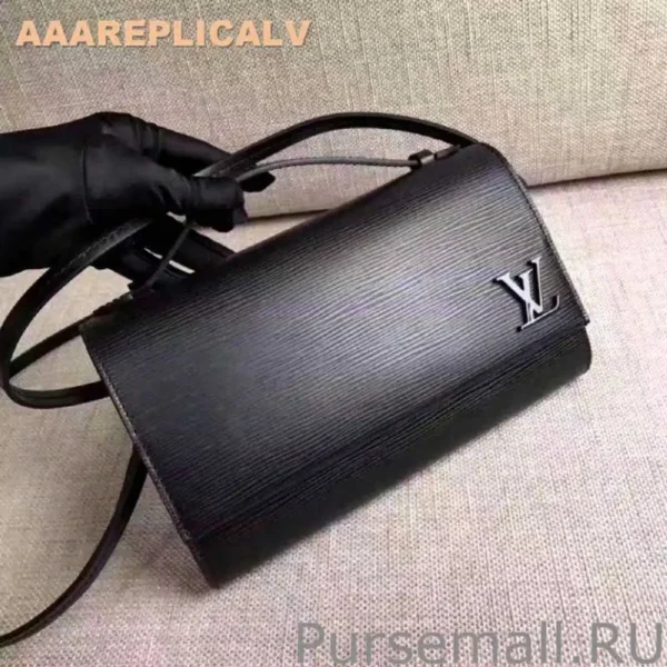 AAA Replica Louis Vuitton Clery Bag Epi Leather M54537