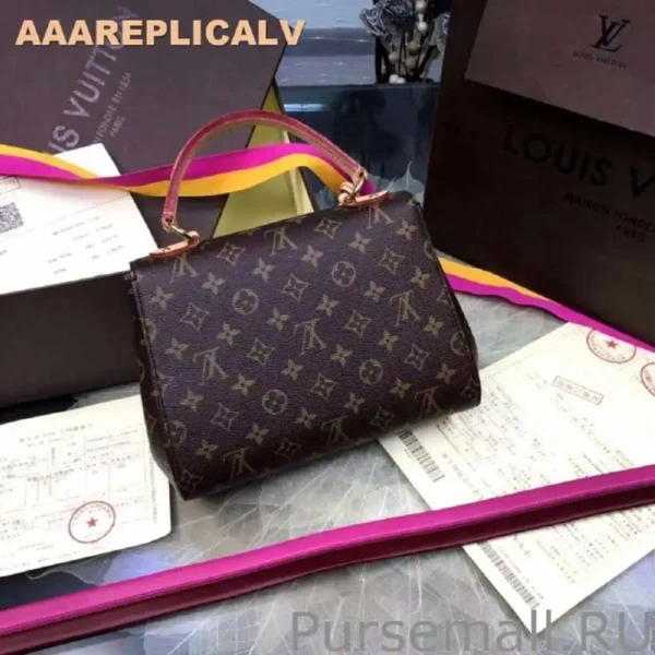 AAA Replica Louis Vuitton Cluny BB Monogram Canvas Bag M42738