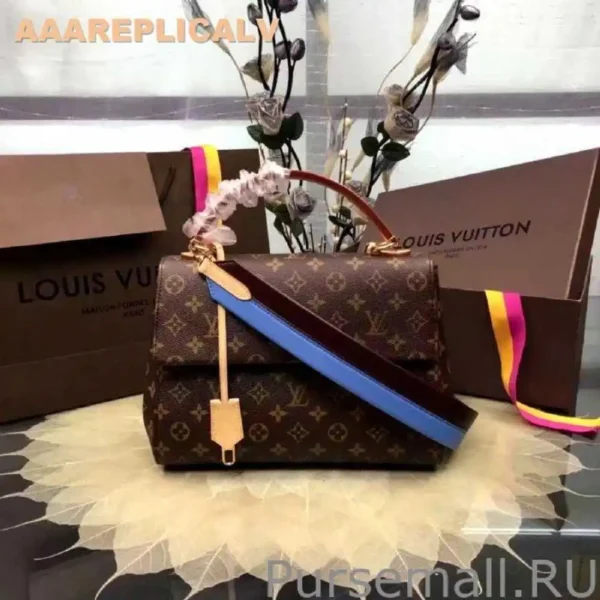 AAA Replica Louis Vuitton Cluny MM Monogram Canvas Bag M42735