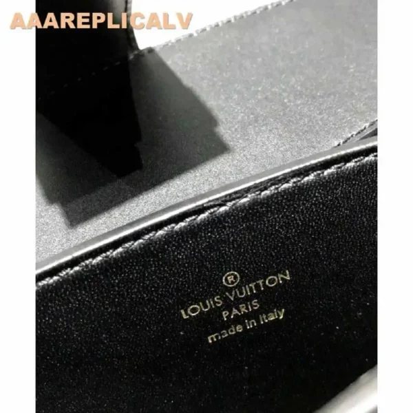 AAA Replica Louis Vuitton Cour Marly PM M51595 Black