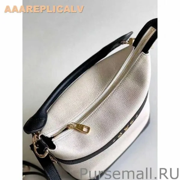 AAA Replica Louis Vuitton Cruiser PM Bag In Cream Leather M57813