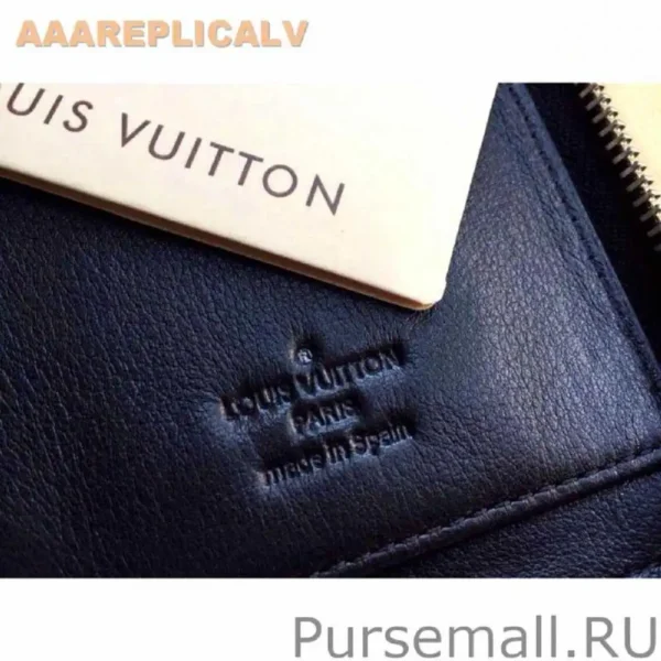 AAA Replica Louis Vuitton Cuir Taurillon Zippy Wallet Vertical M58412