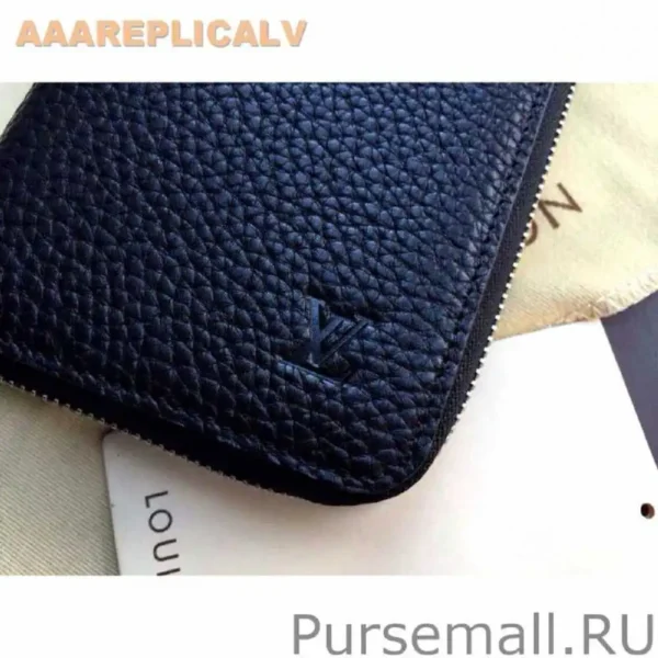 AAA Replica Louis Vuitton Cuir Taurillon Zippy Wallet Vertical M58412