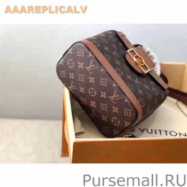 AAA Replica Louis Vuitton Dauphine Backpack PM Monogram Reverse M45142