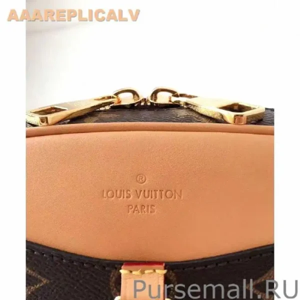 AAA Replica Louis Vuitton Deauville Mini Bag M45528 Brown