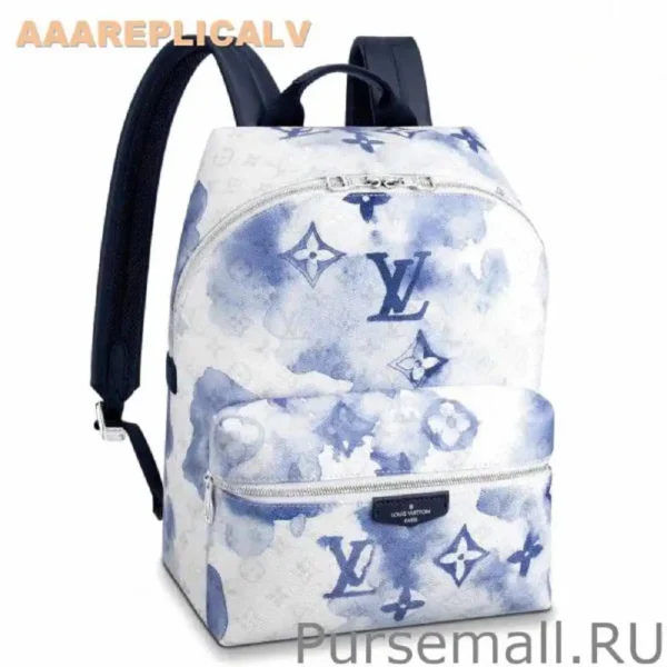 AAA Replica Louis Vuitton Discovery Backpack Monogram Watercolor M45760