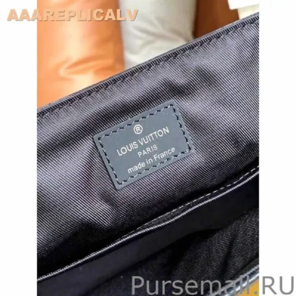 AAA Replica Louis Vuitton District PM Bag Monogram Eclipse M45272