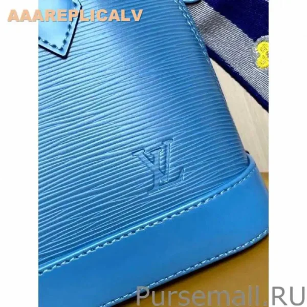AAA Replica Louis Vuitton Epi Alma BB Bag With Jacquard Strap M57426