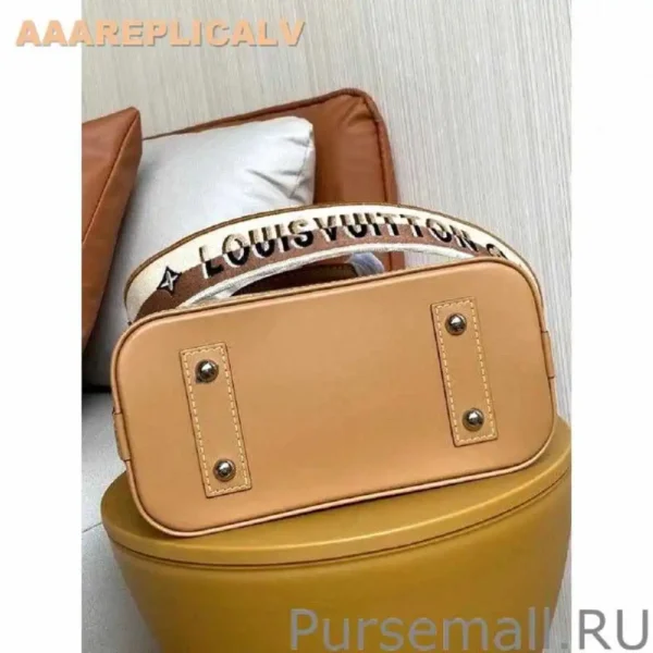 AAA Replica Louis Vuitton Epi Alma BB Bag With Jacquard Strap M57540