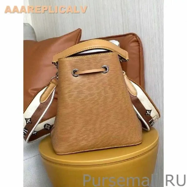 AAA Replica Louis Vuitton Epi Neonoe BB Bag With Jacquard Strap M57706