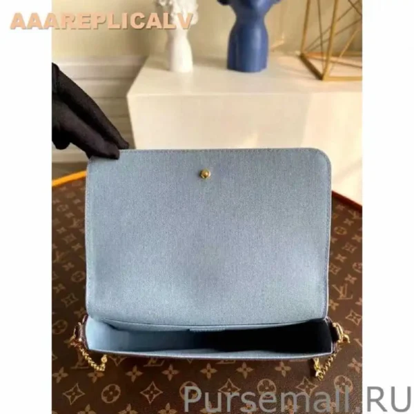 AAA Replica Louis Vuitton Felicie Pochette Monogram Vivienne M80992
