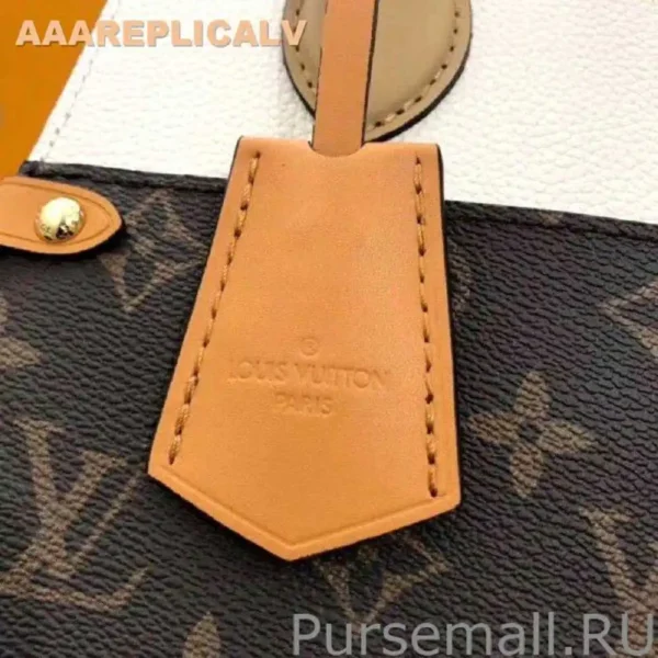 AAA Replica Louis Vuitton Fold Tote MM Monogram Calfskin M45376