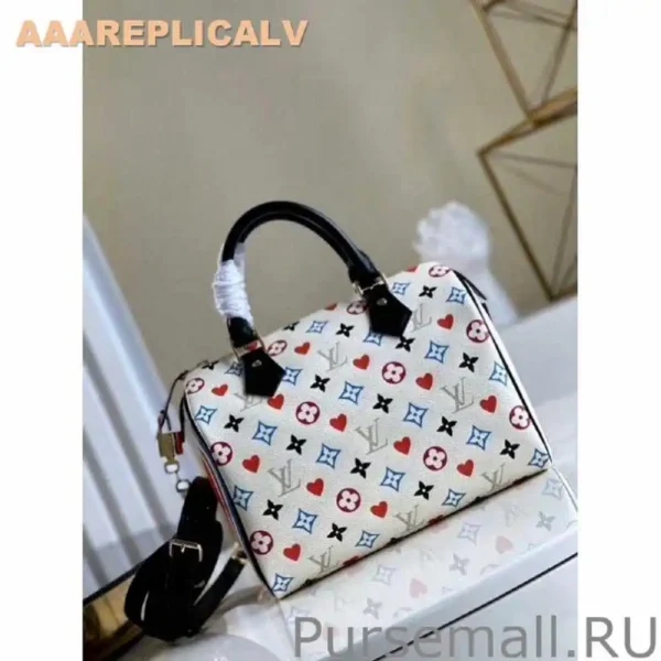 AAA Replica Louis Vuitton Game On Speedy Bandouliere 25 Bag M57466