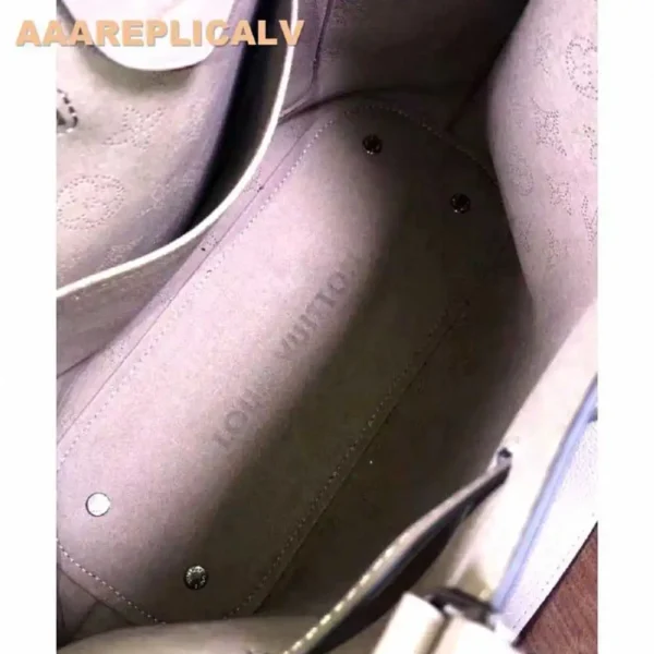 AAA Replica Louis Vuitton Girolata Mahina M54403 Gray