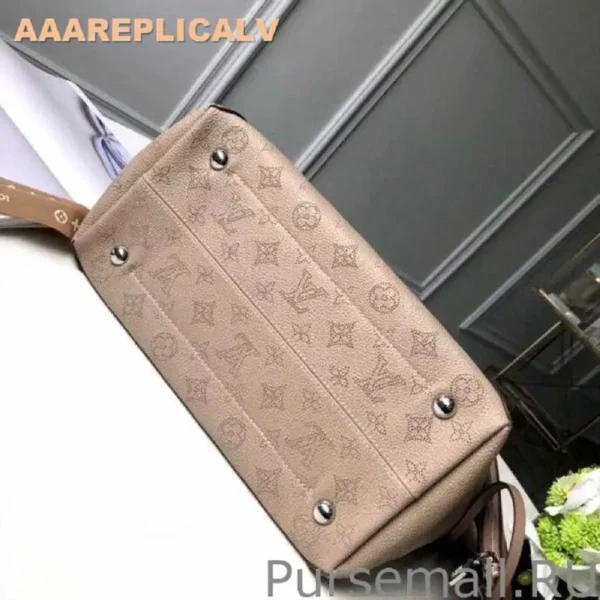 AAA Replica Louis Vuitton Hina MM Bag Mahina Leather M53140