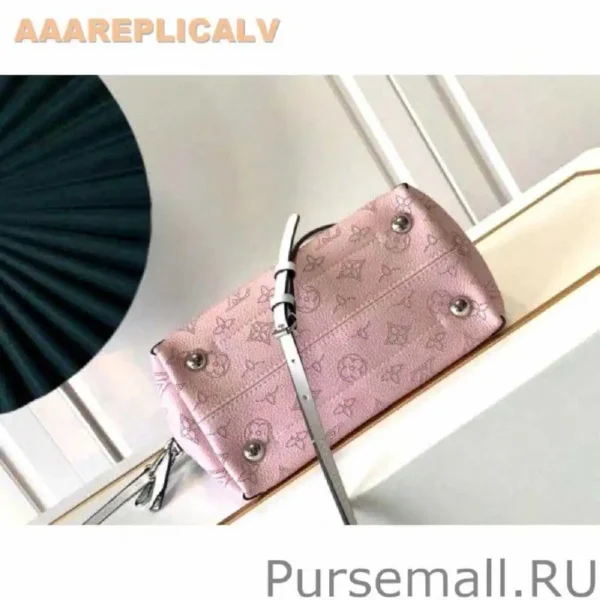 AAA Replica Louis Vuitton Hina PM Bag Gradient Pink Mahina M57858