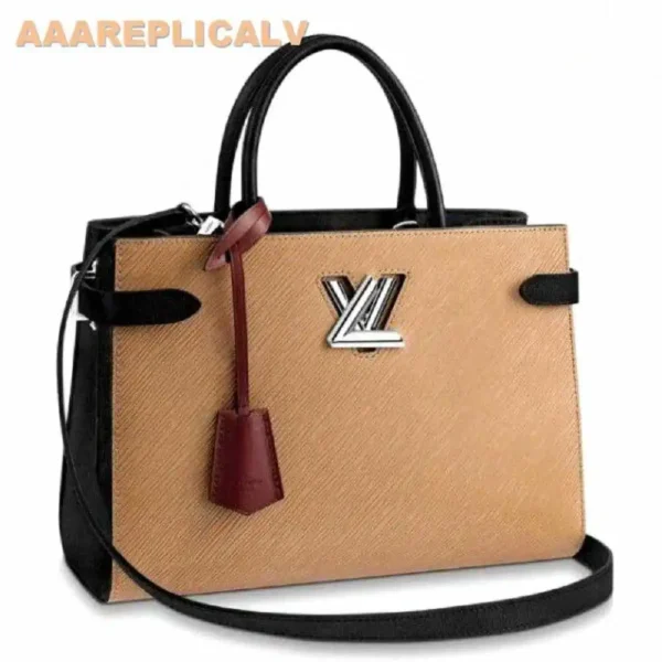AAA Replica Louis Vuitton Indigo Twist Tote Epi Leather M51846