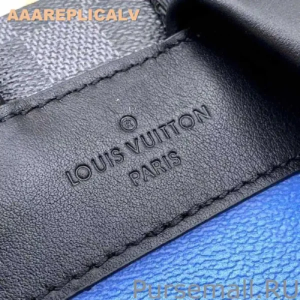 AAA Replica Louis Vuitton Josh Backpack Damier Graphite Giant N40402
