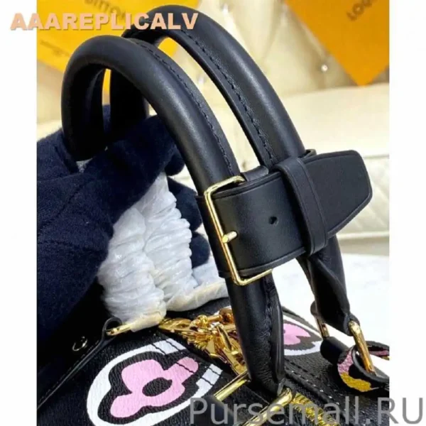 AAA Replica Louis Vuitton Keepall Bandouliere 45 Bag M58656 Black