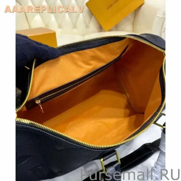 AAA Replica Louis Vuitton Keepall Bandouliere 45 M45532 Black